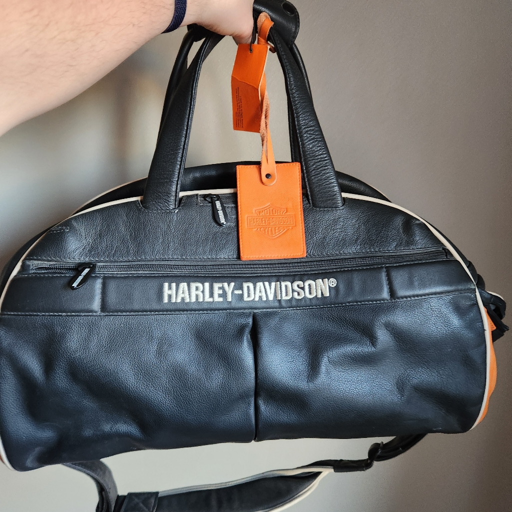 Harley Davidson Leather Satchel - 2006 - With Tag